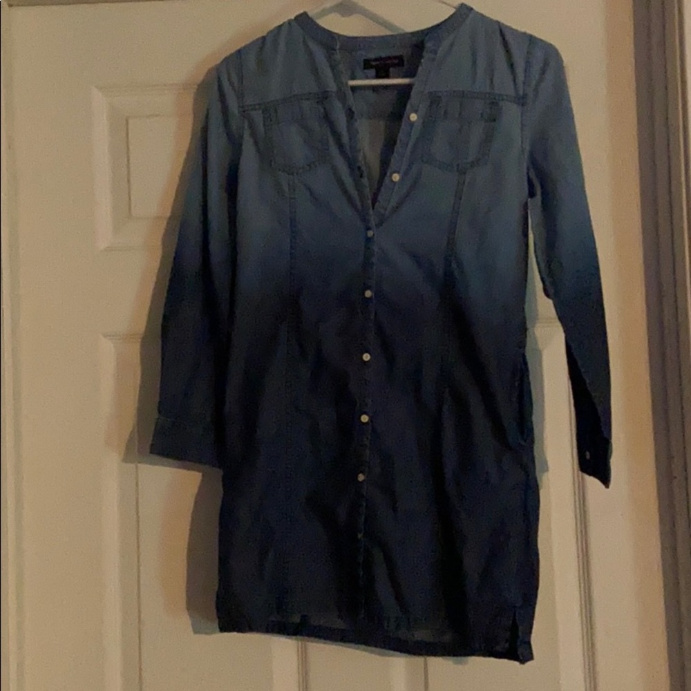 Girls Tommy Hilfiger Ombré dress